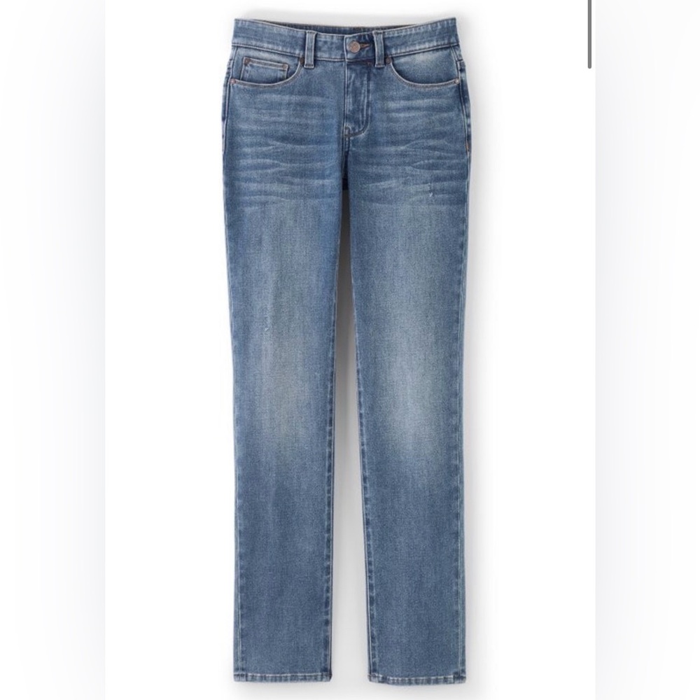 Soft Surroundings Light Wash Straight Leg Jeans | 5 Pocket | Size XS | NWT
